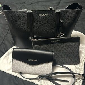 Michael Kors Charlotte 3 in 1 tote bag